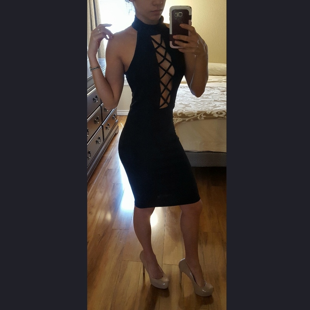 NWOT Sexy Little Black Dress